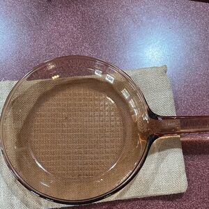 Visions Glass Skillet with Handle